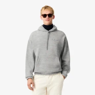 Sweat à capuche brodé Signature pour homme