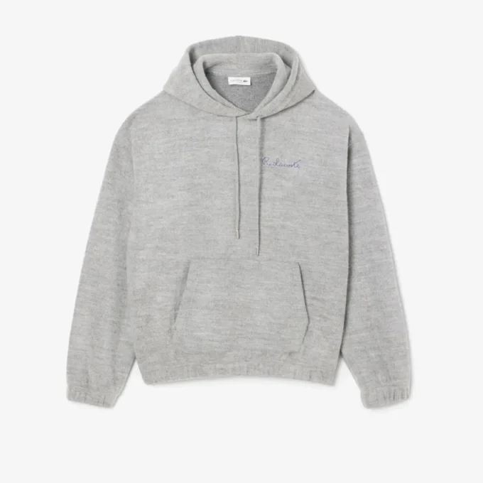 Sweat à capuche brodé Signature pour homme