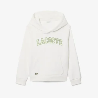 Sweat à capuche en molleton brodé