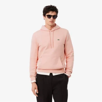 Sweat à capuche en molleton de coton pour homme