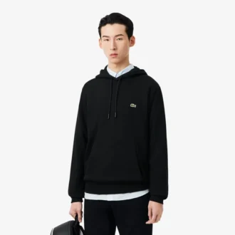Sweat à capuche en molleton de coton pour homme