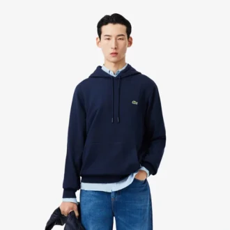 Sweat à capuche en molleton de coton pour homme