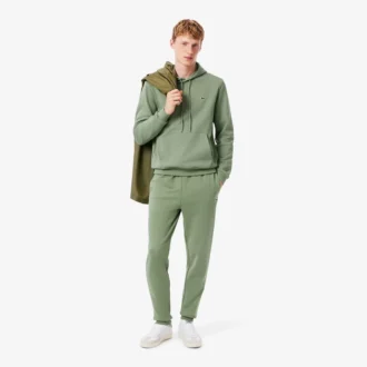 Sweat à capuche en molleton de coton pour homme