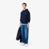 Sweat à capuche en molleton de coton pour homme