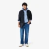 Sweat à capuche en molleton de coton pour homme