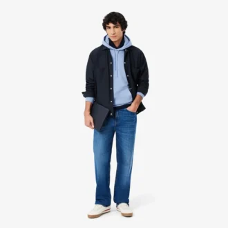 Sweat à capuche en molleton de coton pour homme