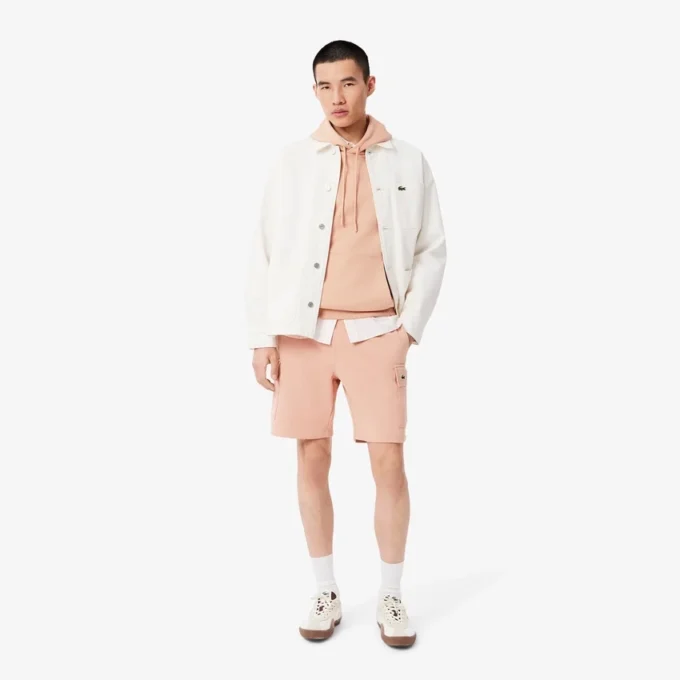 Sweat à capuche en molleton de coton pour homme