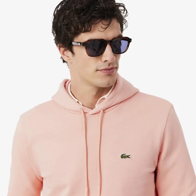 Sweat à capuche en molleton de coton pour homme