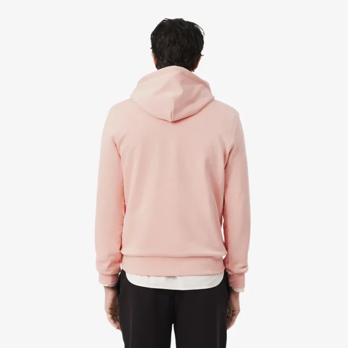 Sweat à capuche en molleton de coton pour homme