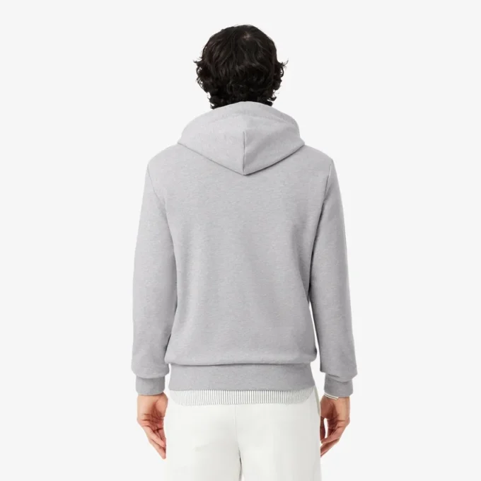 Sweat à capuche en molleton de coton pour homme