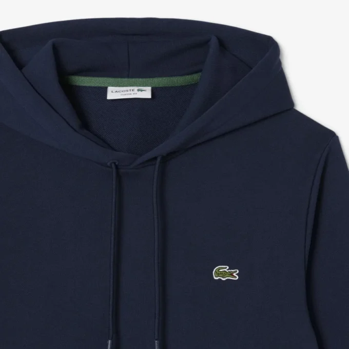 Sweat à capuche en molleton de coton pour homme