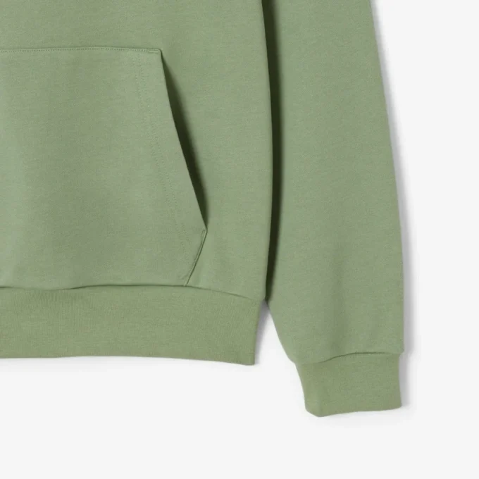 Sweat à capuche en molleton de coton pour homme