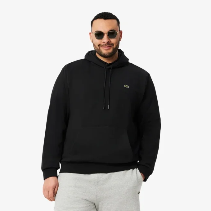 Sweat à capuche en molleton de coton pour homme