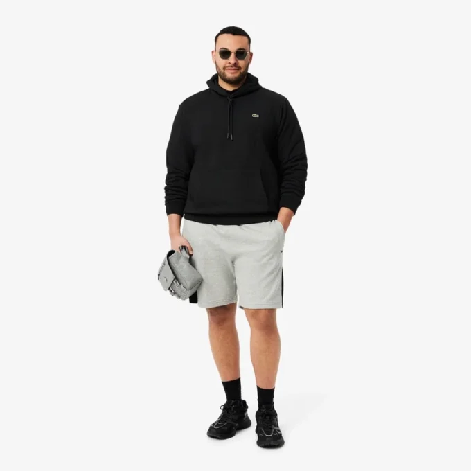 Sweat à capuche en molleton de coton pour homme