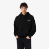 Sweat à capuche en molleton imprimé multicolore pour homme
