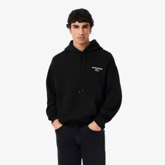 Sweat à capuche en molleton imprimé multicolore pour homme