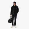 Sweat à capuche en molleton imprimé multicolore pour homme