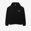 Sweat à capuche en molleton imprimé multicolore pour homme