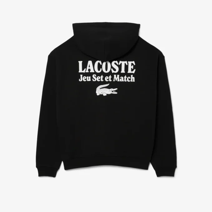 Sweat à capuche en molleton imprimé multicolore pour homme