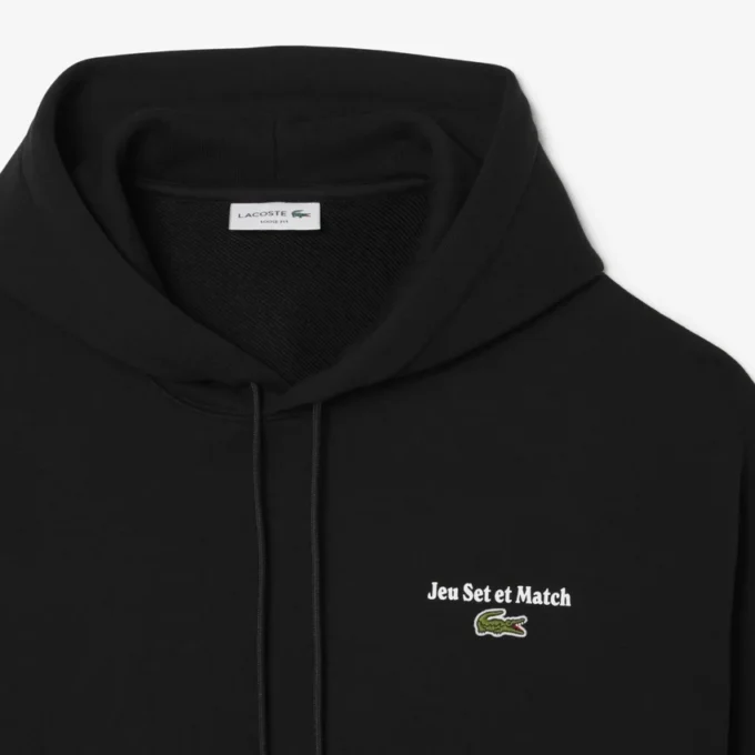 Sweat à capuche en molleton imprimé multicolore pour homme
