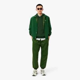 Sweat à capuche en molleton Monogram pour homme