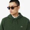 Sweat à capuche en molleton Monogram pour homme