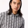 Sweat à capuche en molleton Monogram pour homme