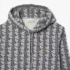 Sweat à capuche en molleton Monogram pour homme