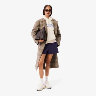 Sweat à capuche en molleton pour femme