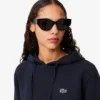 Sweat à capuche en piqué coupe décontractée pour femme Sweat à capuche en piqué coupe décontractée pour femme