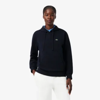 Sweat à capuche en piqué pour femme