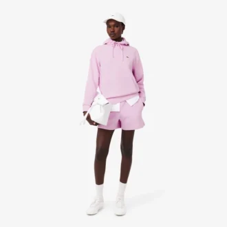 Sweat à capuche en piqué pour femme