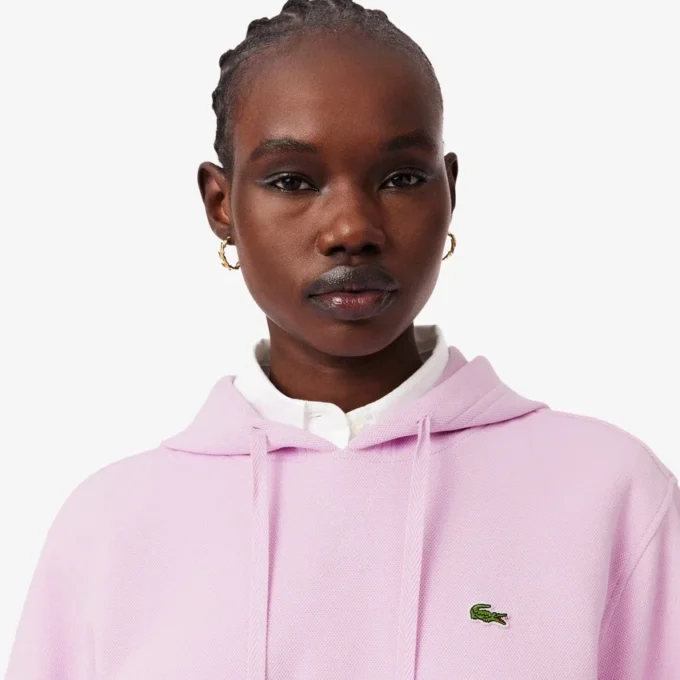 Sweat à capuche en piqué pour femme Sweat à capuche en piqué pour femme