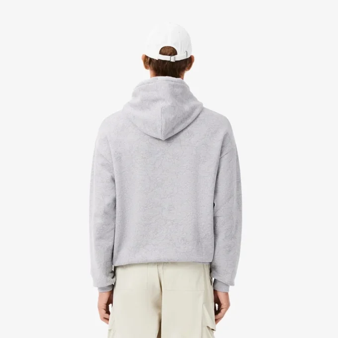 Sweat à capuche imprimé coupe décontractée pour homme