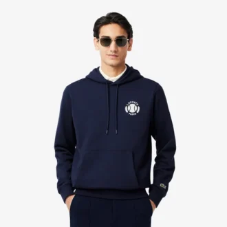 Sweat à capuche imprimé de Tennis pour homme
