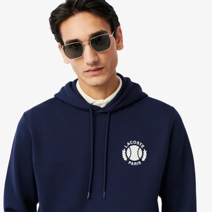Sweat à capuche imprimé de Tennis pour homme