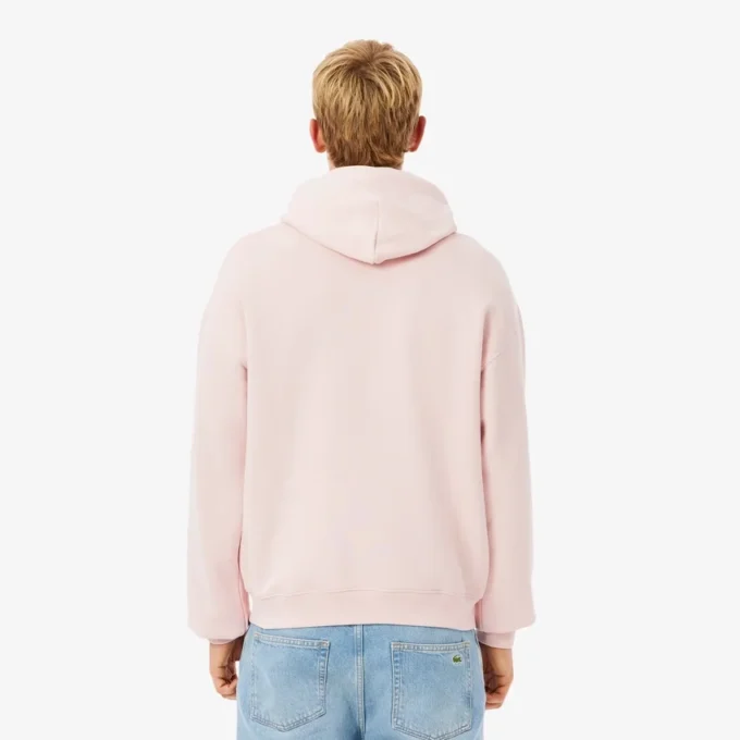 Sweat à capuche imprimé en molleton pour homme