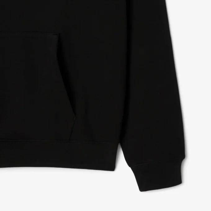 Sweat à capuche imprimé en molleton pour homme