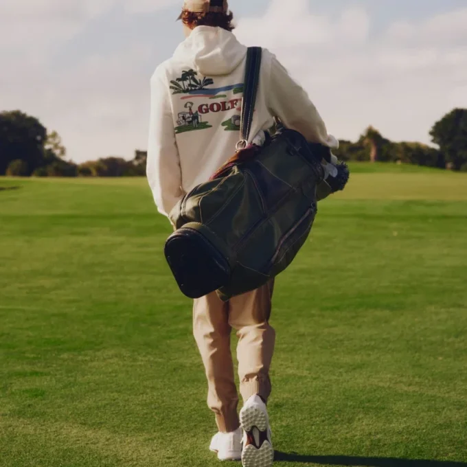 Sweat à capuche imprimé Golf Sweat à capuche imprimé Golf