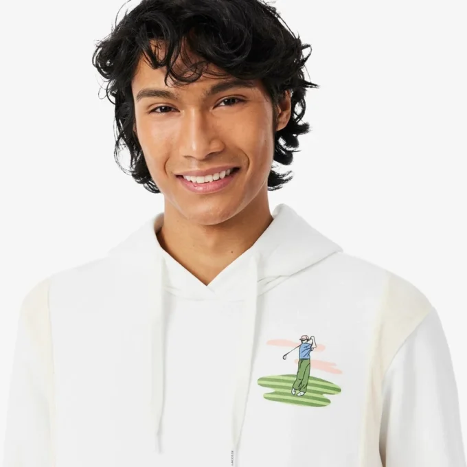 Sweat à capuche imprimé Golf Sweat à capuche imprimé Golf