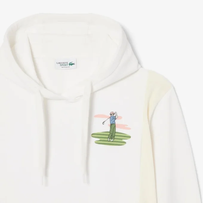 Sweat à capuche imprimé Golf Sweat à capuche imprimé Golf