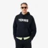Sweat à capuche imprimé Tennis Sweat à capuche imprimé Tennis