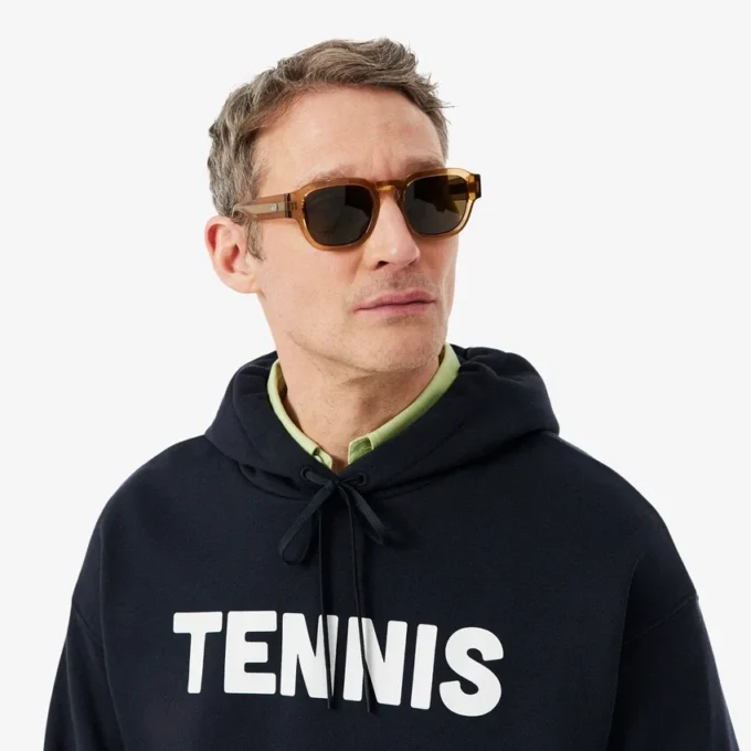 Sweat à capuche imprimé Tennis Sweat à capuche imprimé Tennis