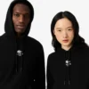 Sweat à capuche imprimé unisexe