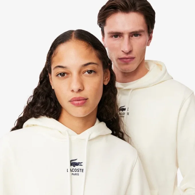 Sweat à capuche imprimé unisexe
