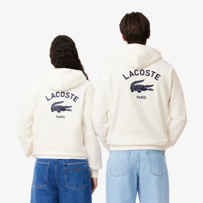 Sweat à capuche imprimé unisexe