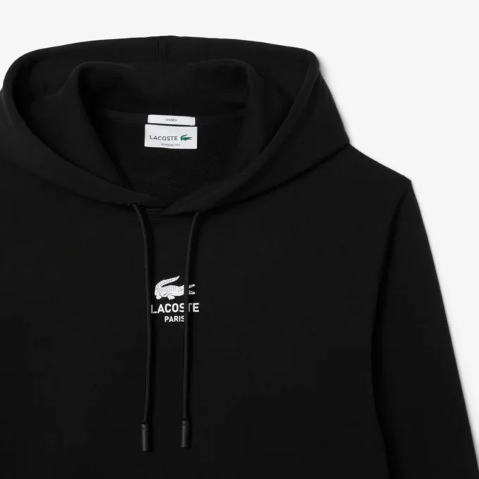 Sweat à capuche imprimé unisexe