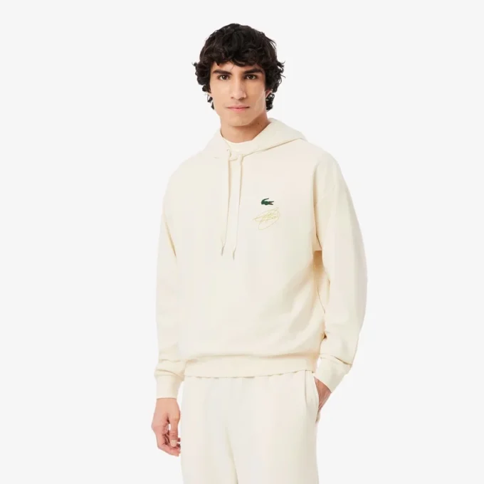 Sweat à capuche Lacoste Tennis X Novak Djokovic