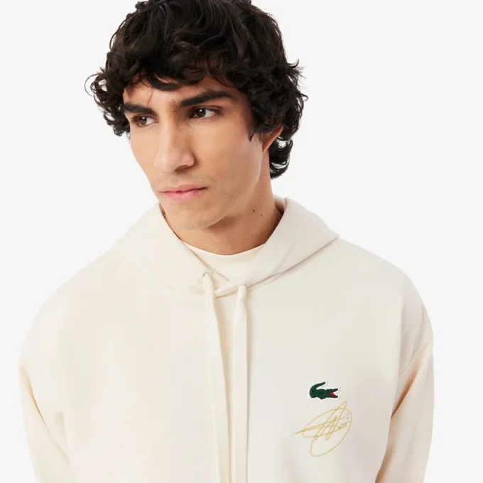 Sweat à capuche Lacoste Tennis X Novak Djokovic