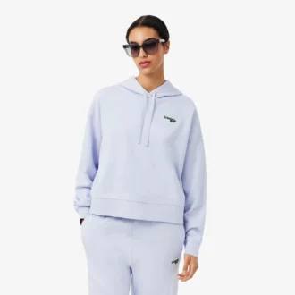 Sweat à capuche oversize pour femme avec logo